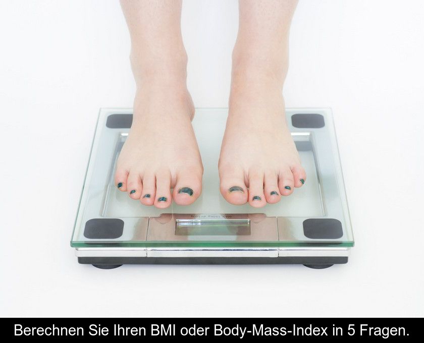 Berechnen Sie Ihren Bmi Oder Body-mass-index In 5 Fragen.