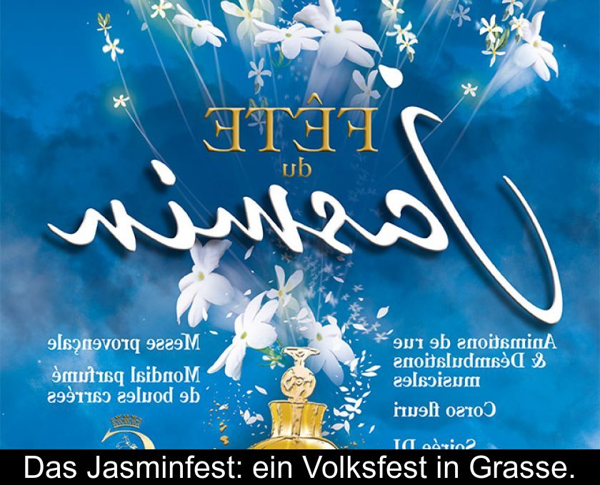 Das Jasminfest: Ein Volksfest In Grasse.