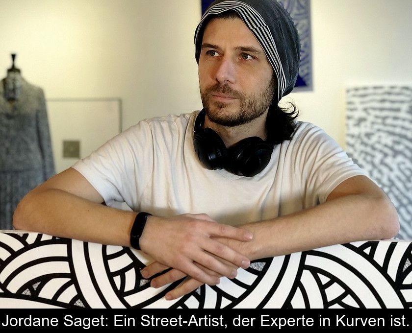 Jordane Saget: Ein Street-artist, Der Experte In Kurven Ist.