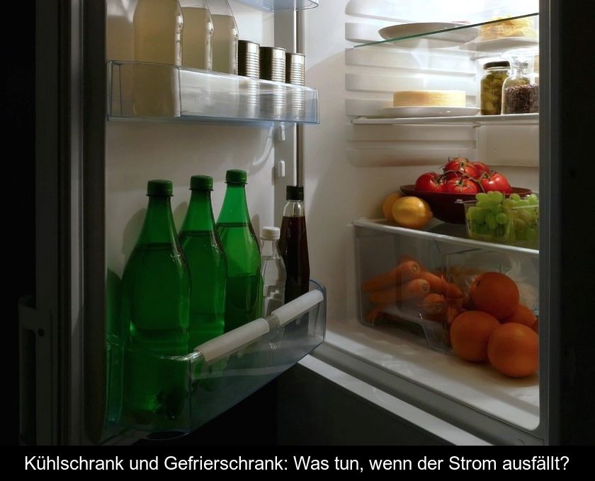 Kühlschrank Und Gefrierschrank: Was Tun, Wenn Der Strom Ausfällt?