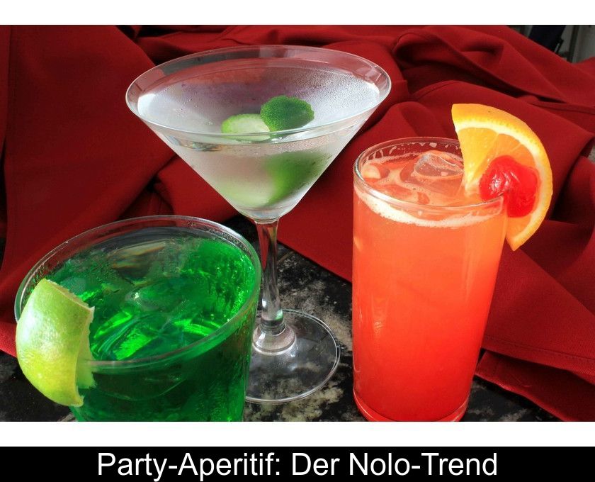 Party-aperitif: Der Nolo-trend