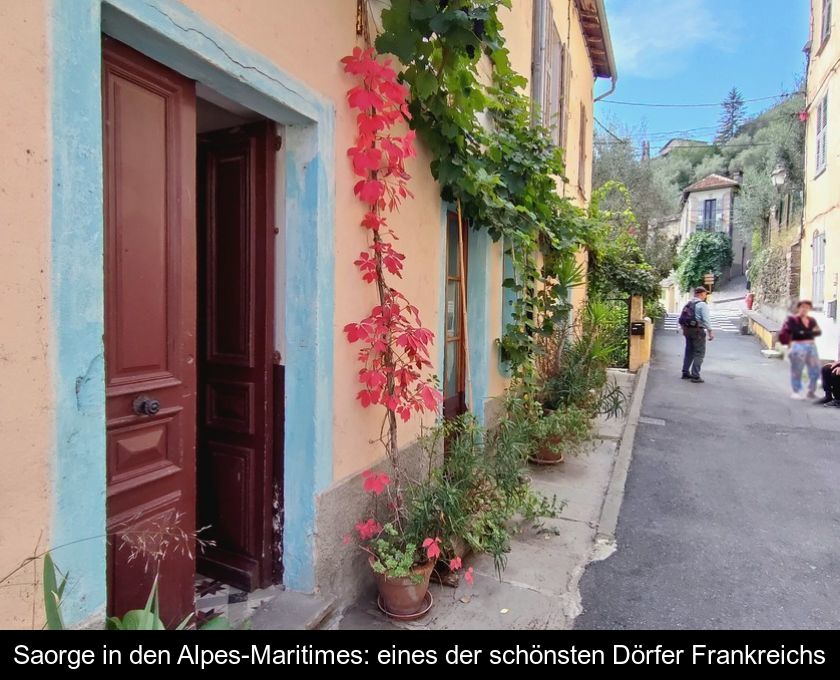 Saorge In Den Alpes-maritimes: Eines Der Schönsten Dörfer Frankreichs