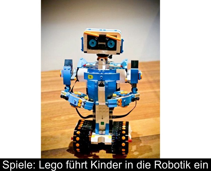 Spiele: Lego Führt Kinder In Die Robotik Ein