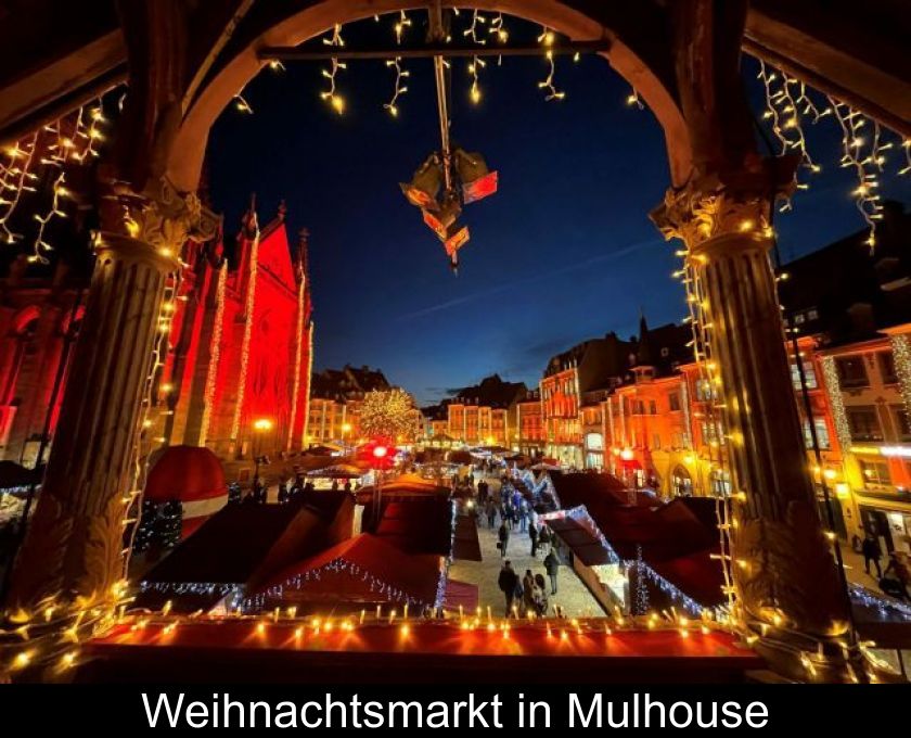 Weihnachtsmarkt In Mulhouse