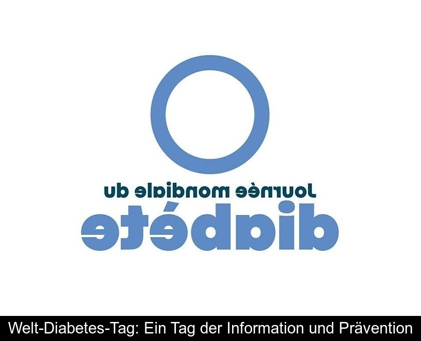 Welt-diabetes-tag: Ein Tag Der Information Und Prävention
