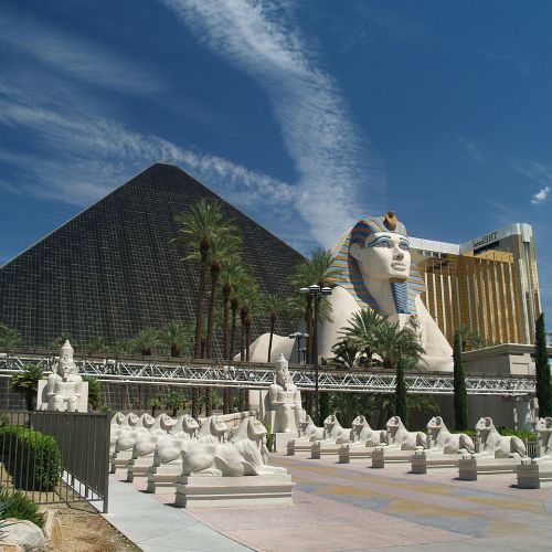 Das Luxor: ein symbolträchtiges Hotel in Las Vegas.