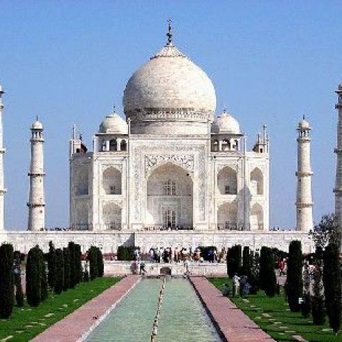 Das Taj Mahal: Eines der neuen sieben Weltwunder