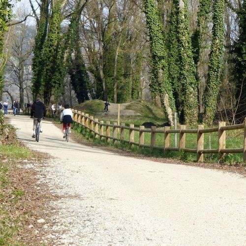 Die ViaRhôna: eine Fahrradroute von den Alpen zum Mittelmeer.