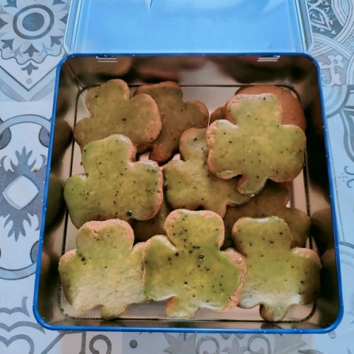 Kekse in Kleeblattform: Ein Rezept für den St. Patrick's Day