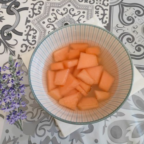 Melonensuppe mit Lavendel: ein ganz einfaches Rezept