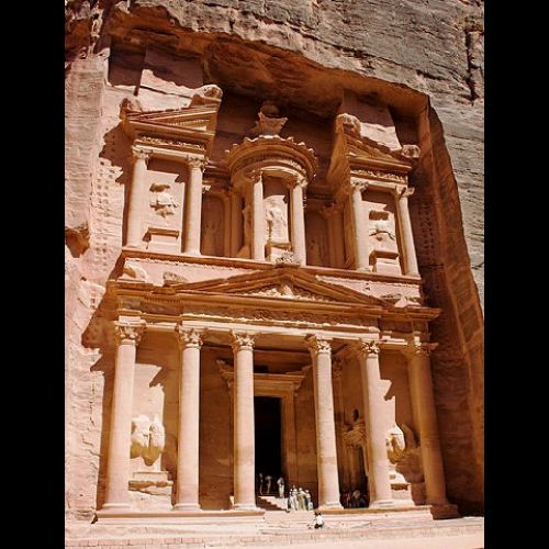 Petra in Jordanien: ein Natur- und Architekturwunder